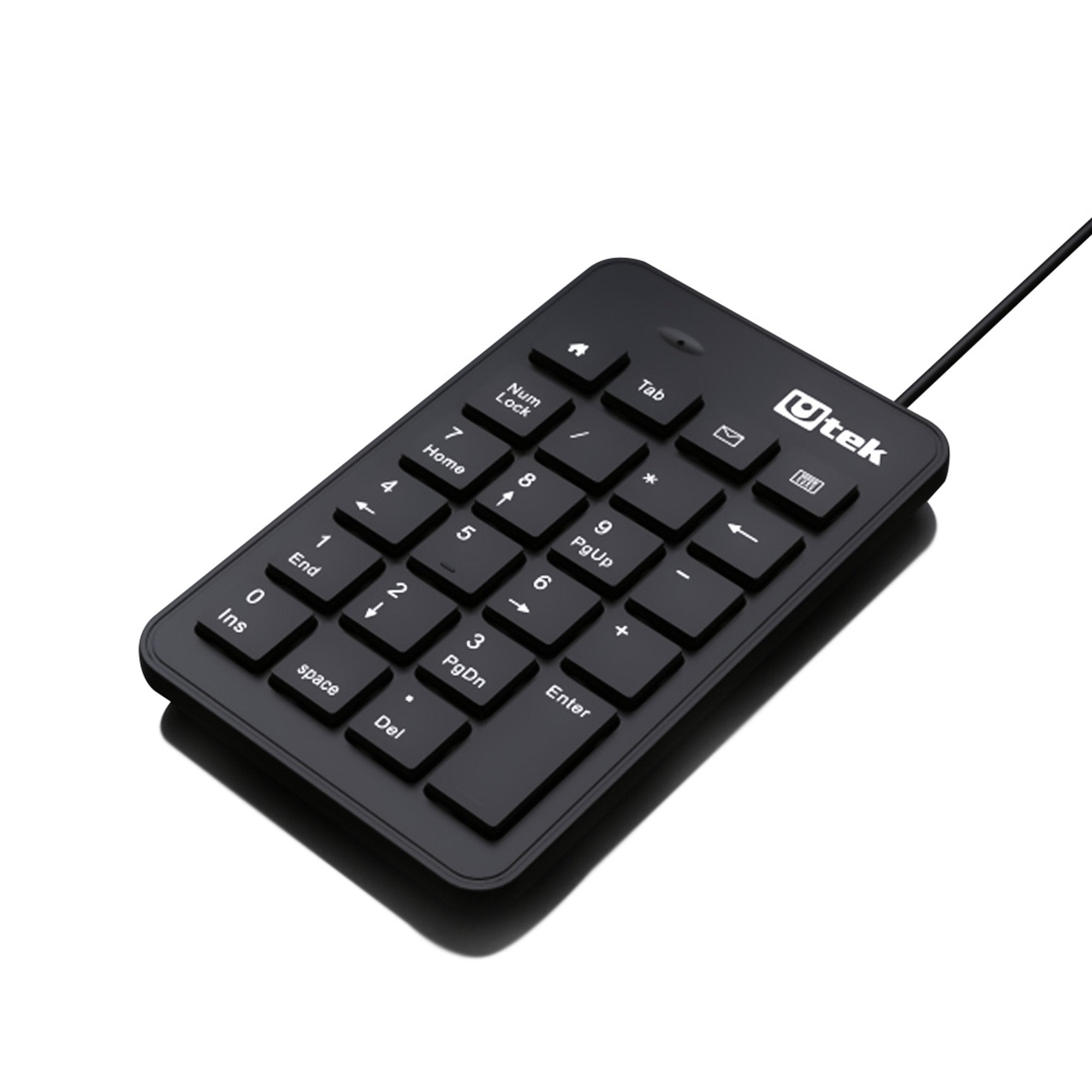 Teclado Numérico USB Multimedia 23 Teclas Utek UT-KBN700U - teclado numérico