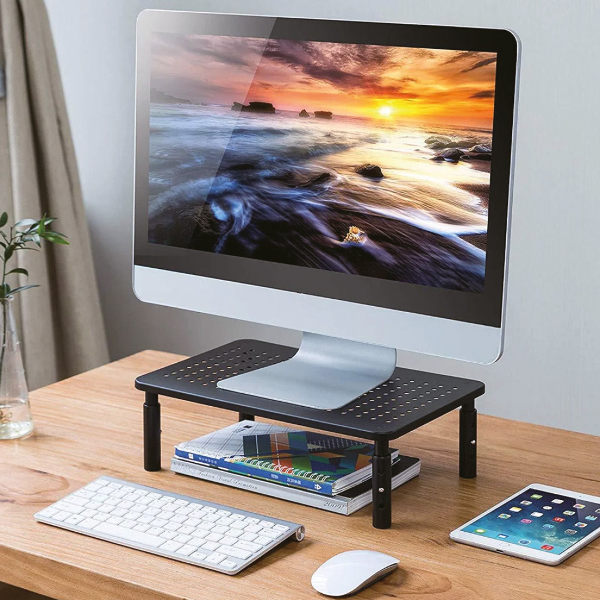Soporte para Monitor Ajustable en 3 Niveles UT-STMO100 - soporte monitor