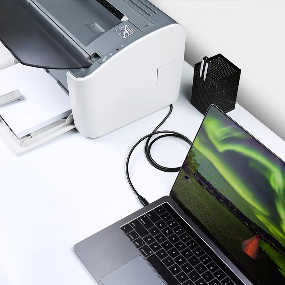 Cable USB-C a impresora USB-B 3.0 1.8 m