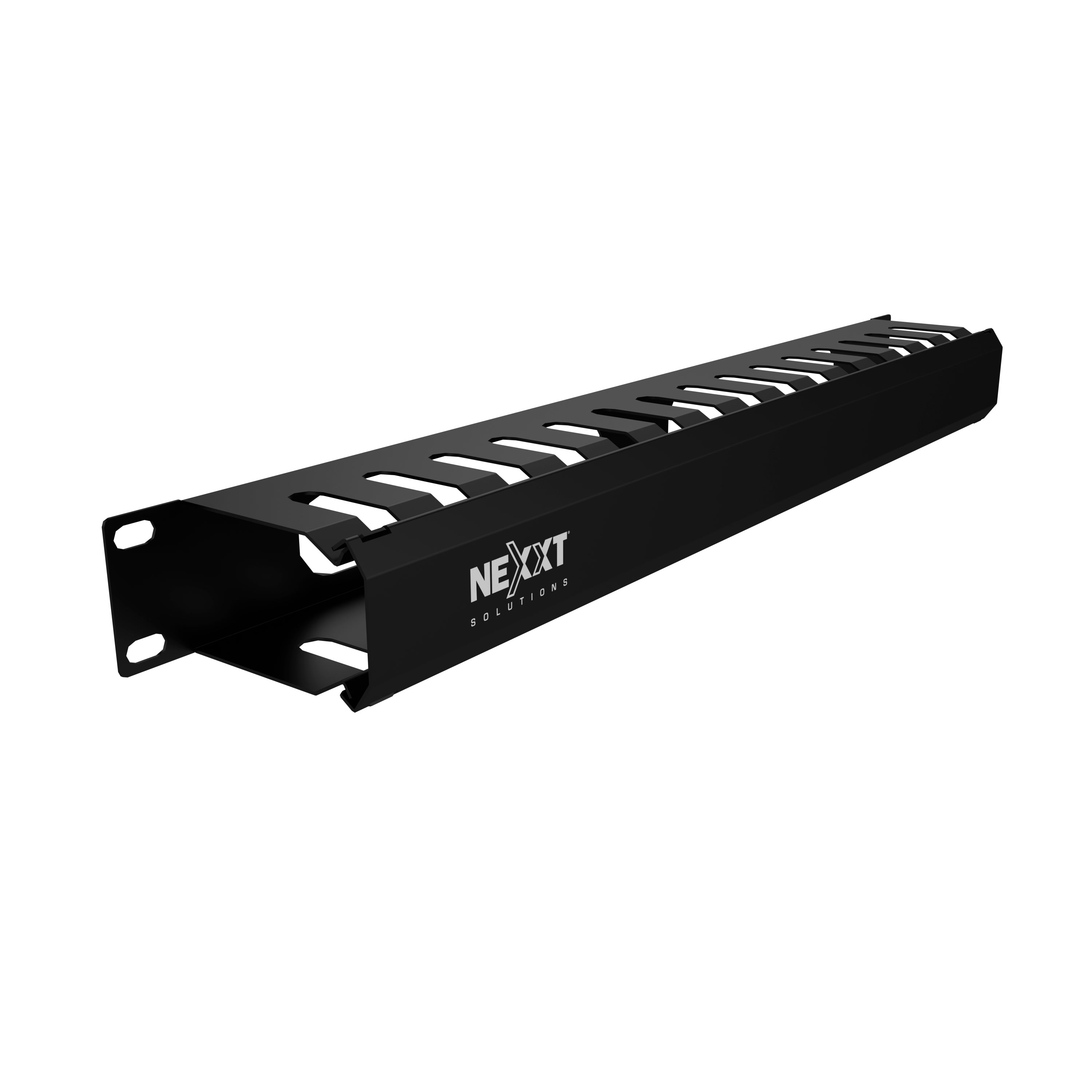 Organizador de Cable Metalico 1U rackeable Nexxt - dh1ub práctico