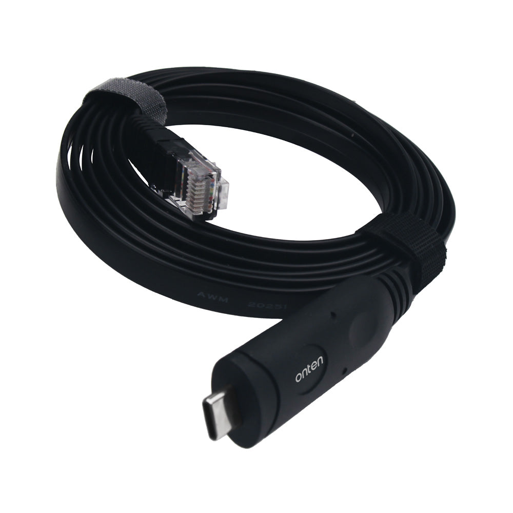 Cable consola USB-C a RJ45 1.5 m Onten OTN-UC21