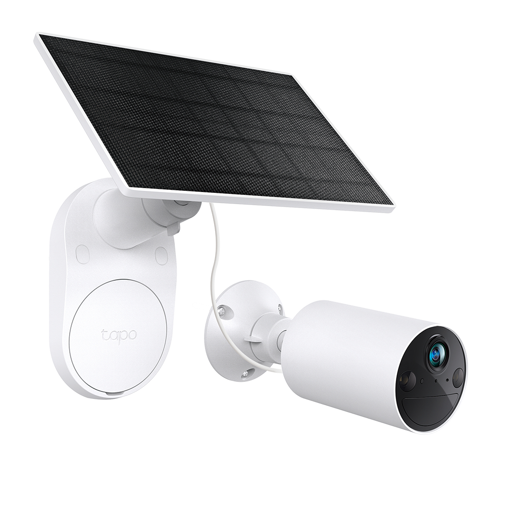 Kit de Cámara de Seguridad Wi-Fi con Panel Solar Tapo C410 K - link tapo