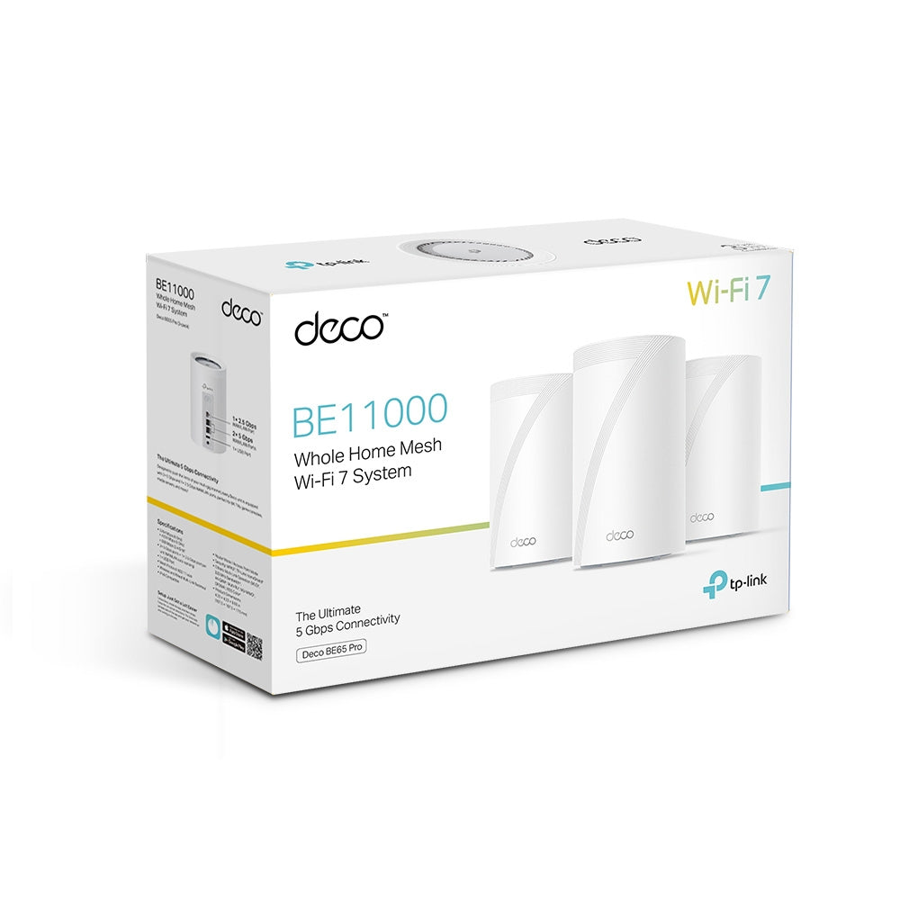 Router Repetidor WIFI 7 Sistema Mesh Deco BE65 Pro Cable - link deco