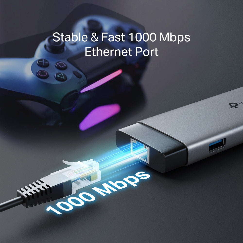 Adaptador USB Hub USB Tipo-C 9 en 1 UH9120C