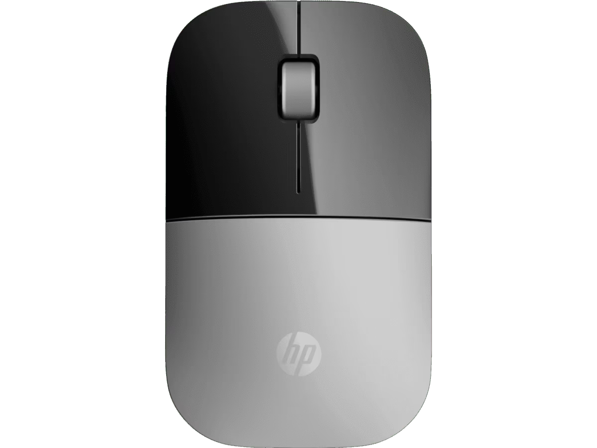 Mouse HP Dual Z3700 inalámbrico plateado
