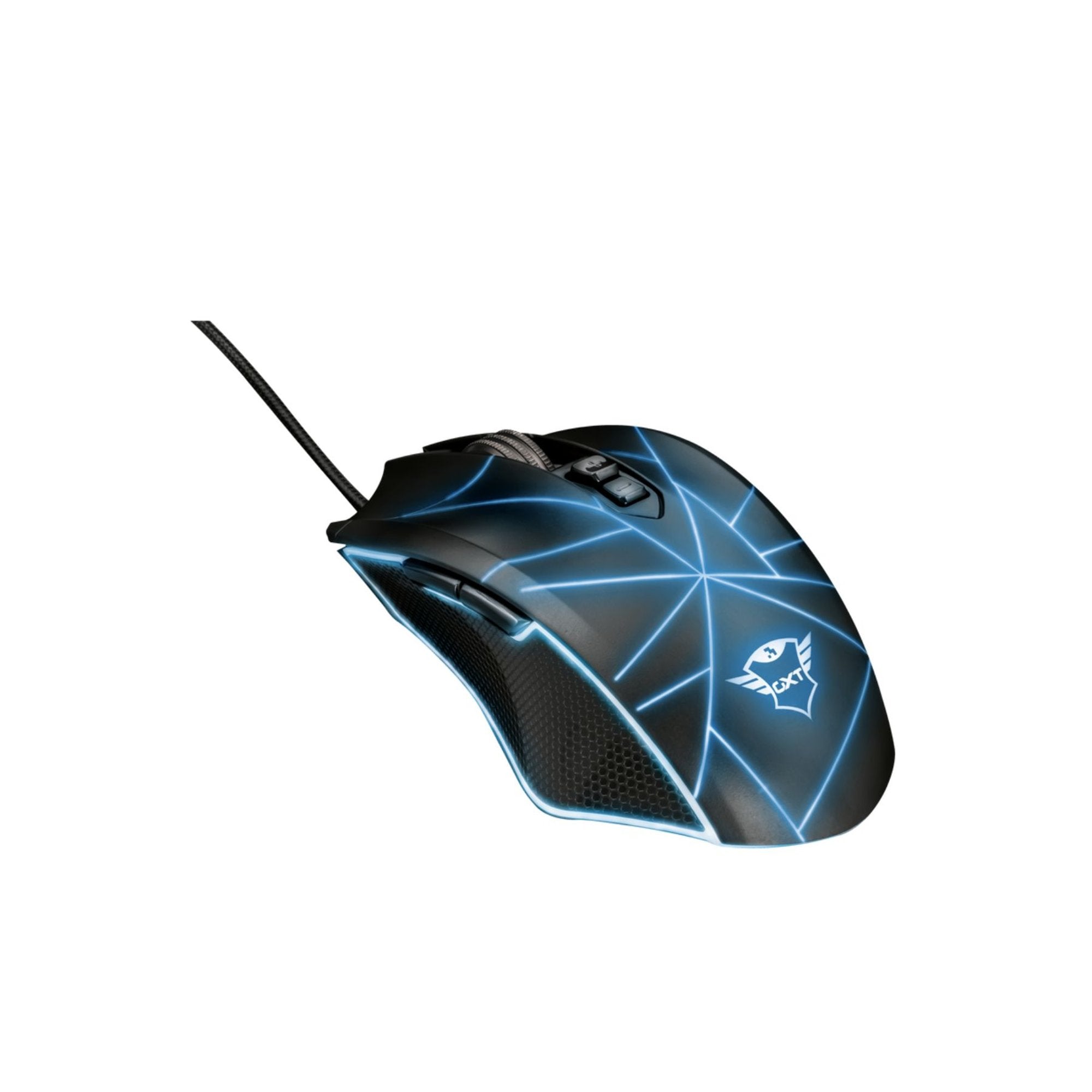 Mouse Gamer Trust Gxt 160 Ture 4000dpi con Luz RGB - mouse gamer