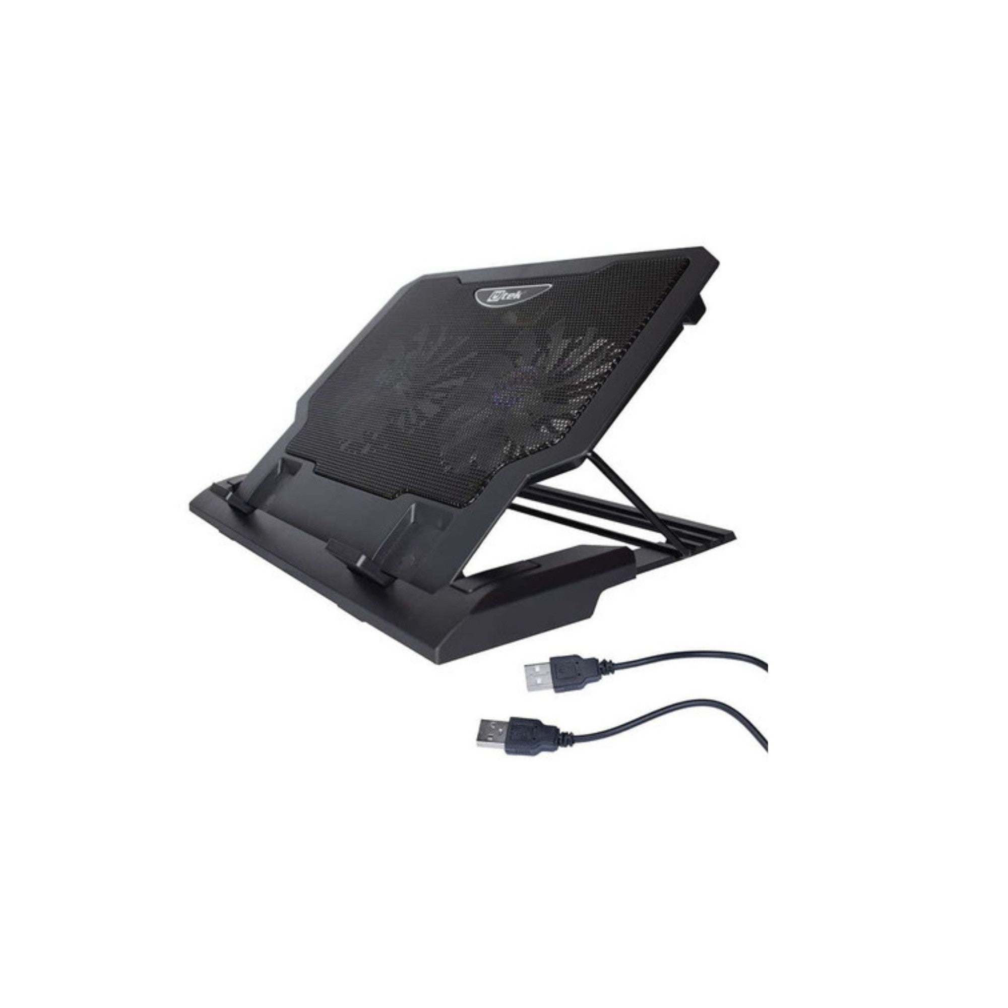 Base / Soporte / Cooler Para Notebook 12 -17 / 2 Ventilador Usb - doble capacidad