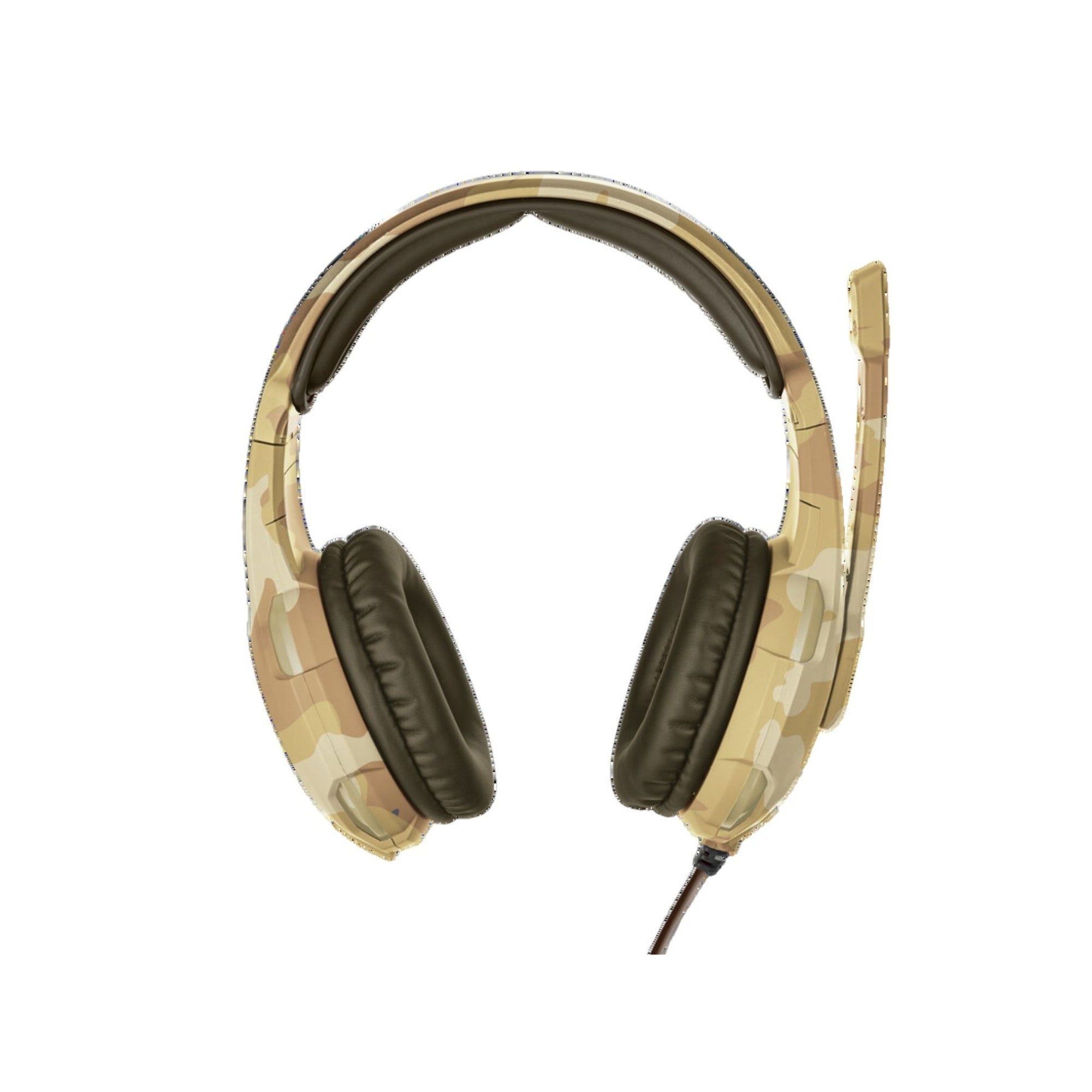 Audifonos Gamer Trust Radius Gxt 310D Desert Camo - audífonos gamer