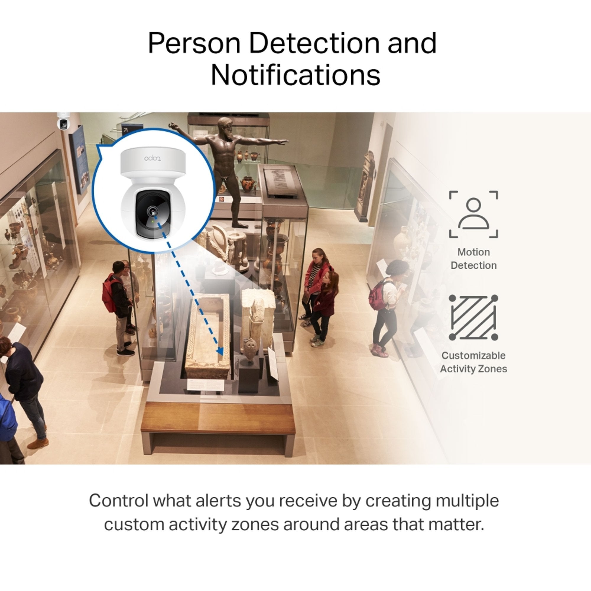 Camara Wifi De Seguridad Motorizada 2K Tapo C212 - tapo c212