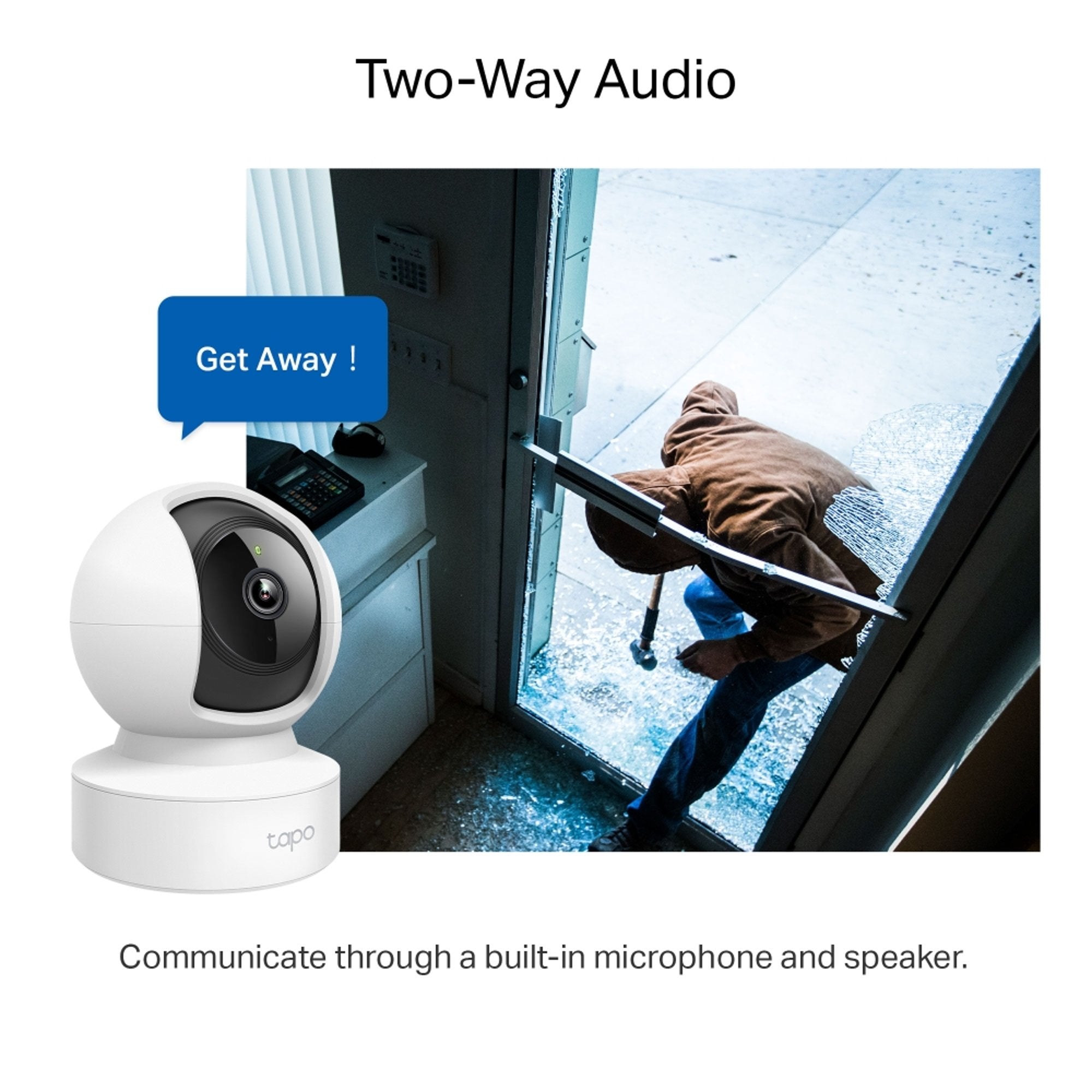 Camara Wifi De Seguridad Motorizada 2K Tapo C212 - tapo c212