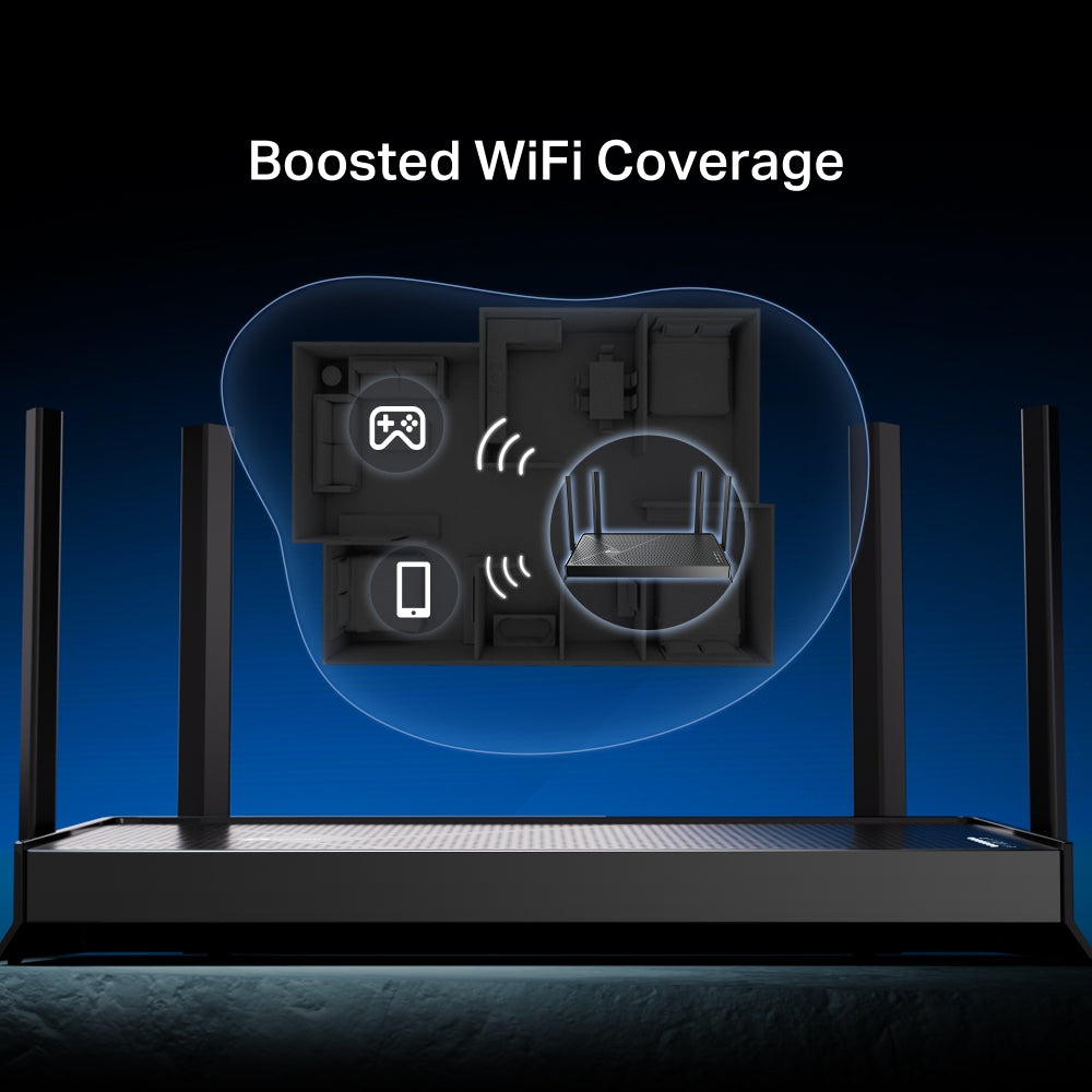 Router Dual Band Wifi 7 Archer BE230 Be3600 EasyMesh Usb