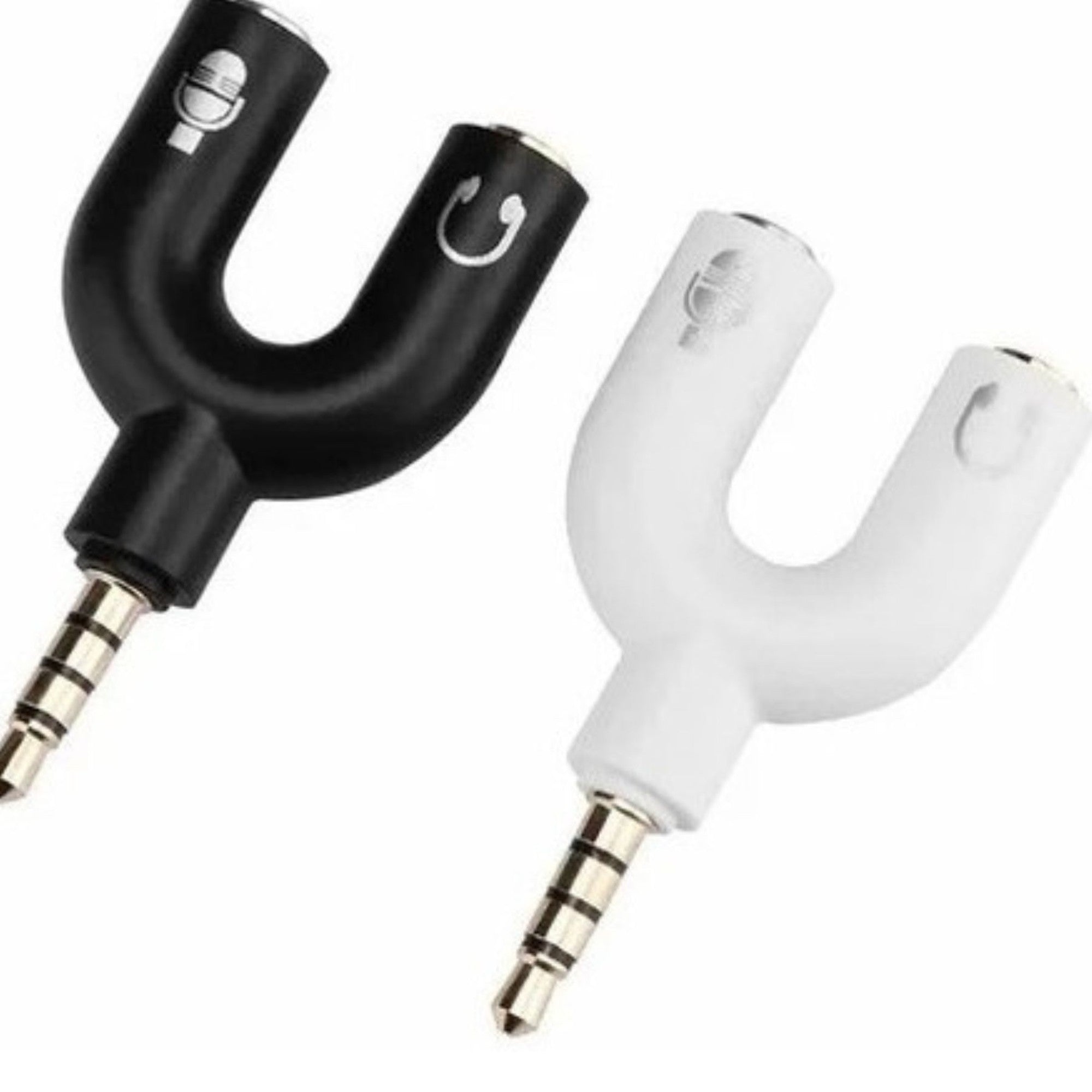 Adaptador Audífono Y Micrófono A Un Plug 3.5mm En U - construido materiales