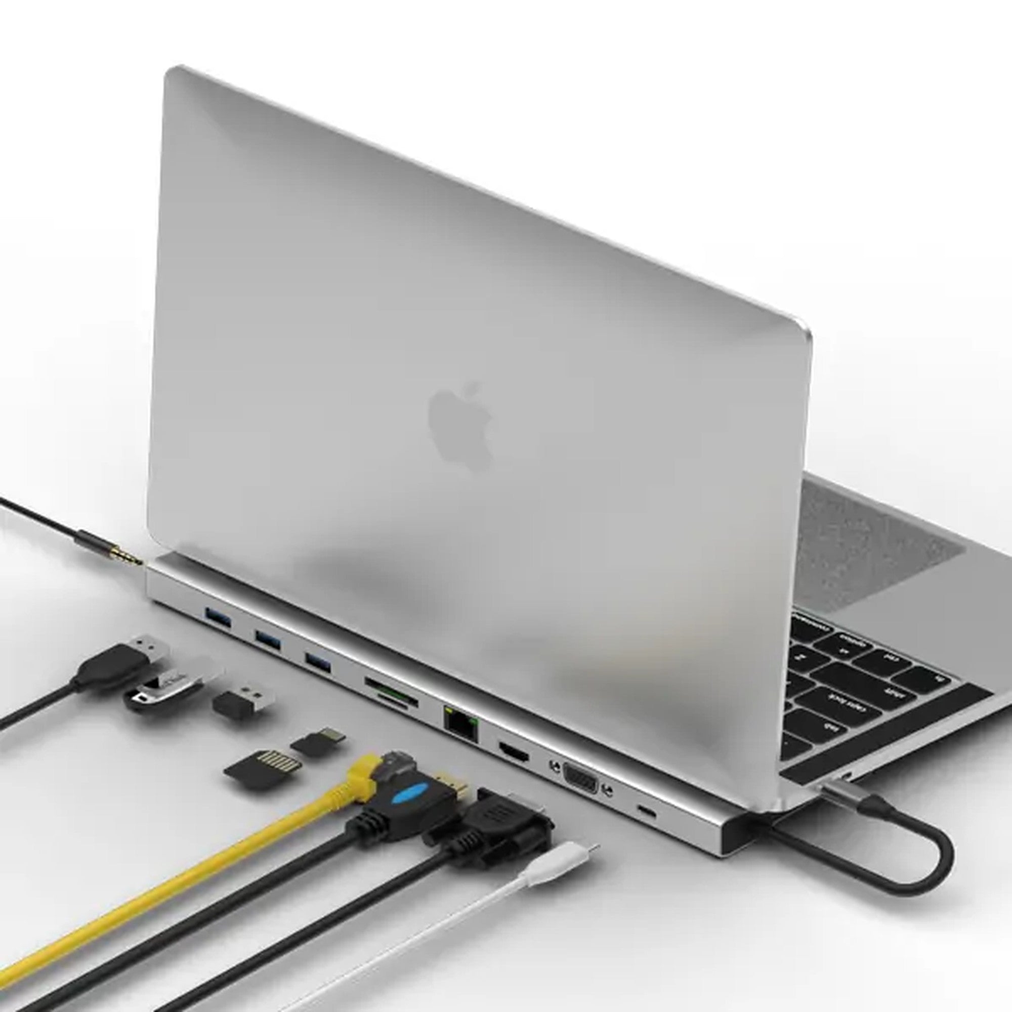 Adaptador Multipuerto USB C 10 en 1 UL-ADC101 Ulink Alta Cal - adaptador multipuerto