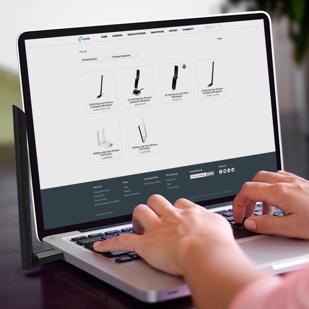 Antena WiFi USB 3.0 Alta Ganancia TP-Link Archer T3U Plus