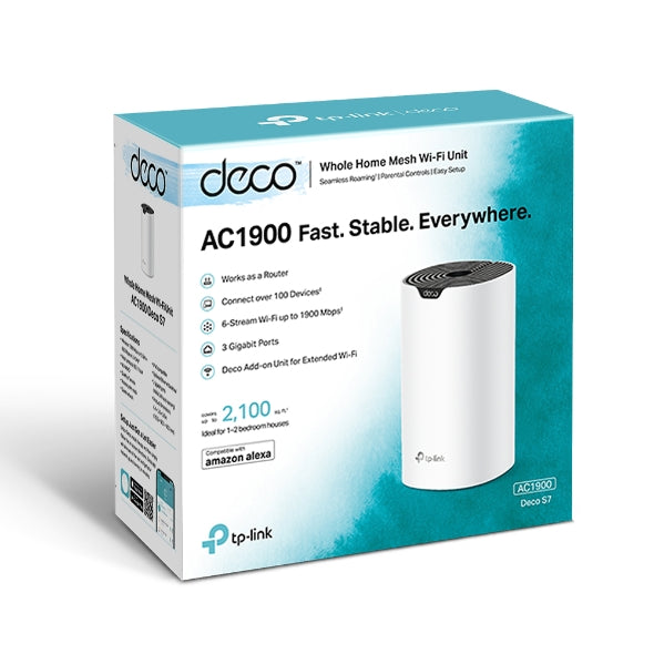 Router Repetidor Dual Band Mesh Deco S7 AC1900