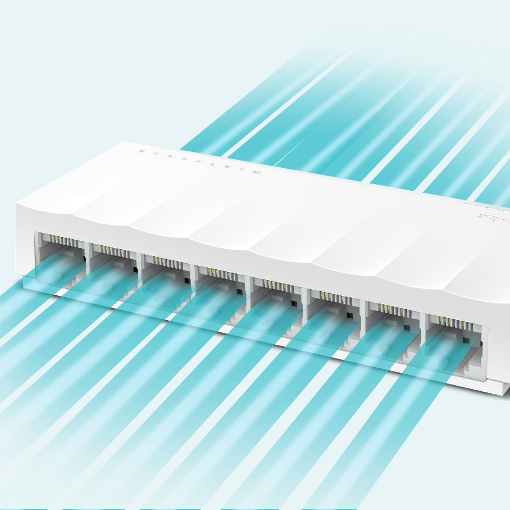 Switch 8 Puertos Lan 10/100mbps Tp-link Ls1008 Litewave