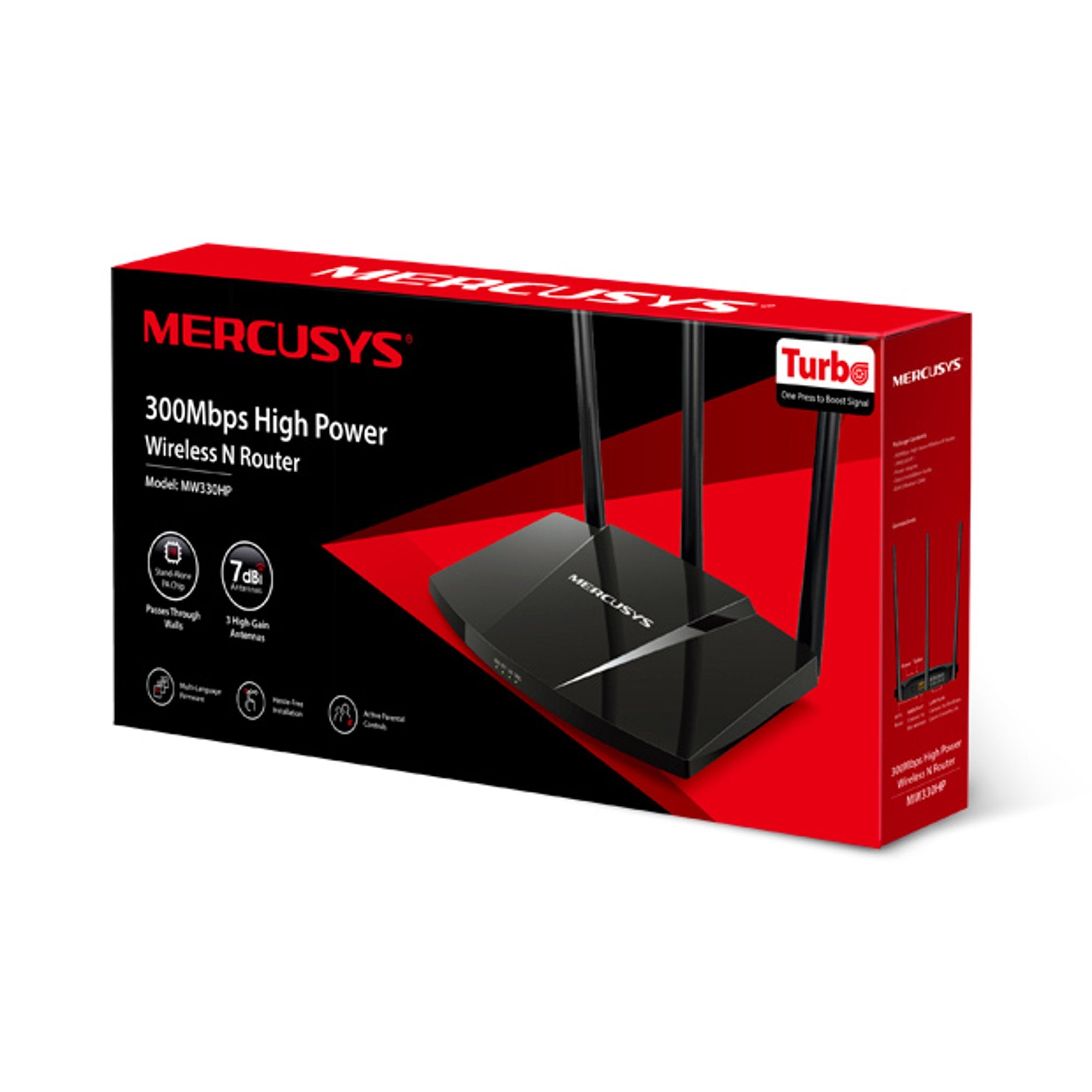 Router Inalambrico Wifi 2.4GHz Mercusys MW330HP - solución definitiva