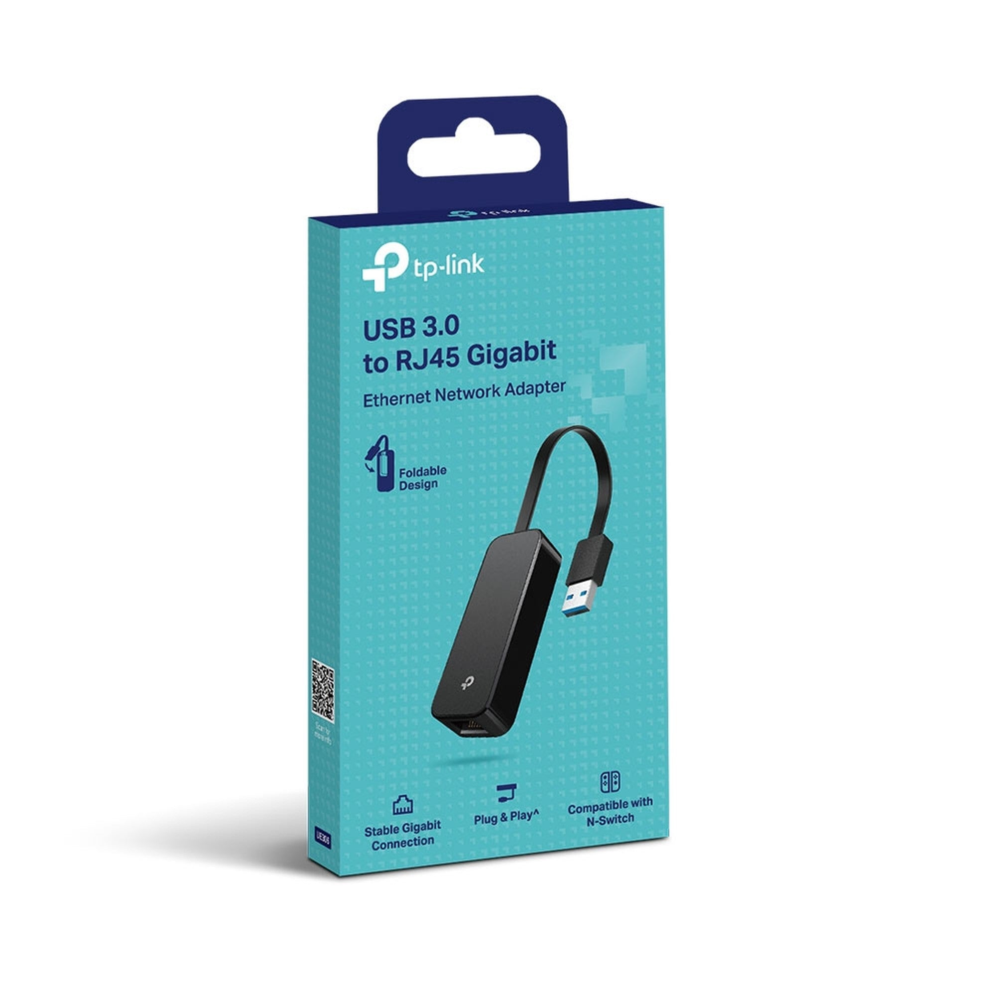 Adaptador USB 3.0 a Rj45 Red Gigabit UE306 - adaptador alta