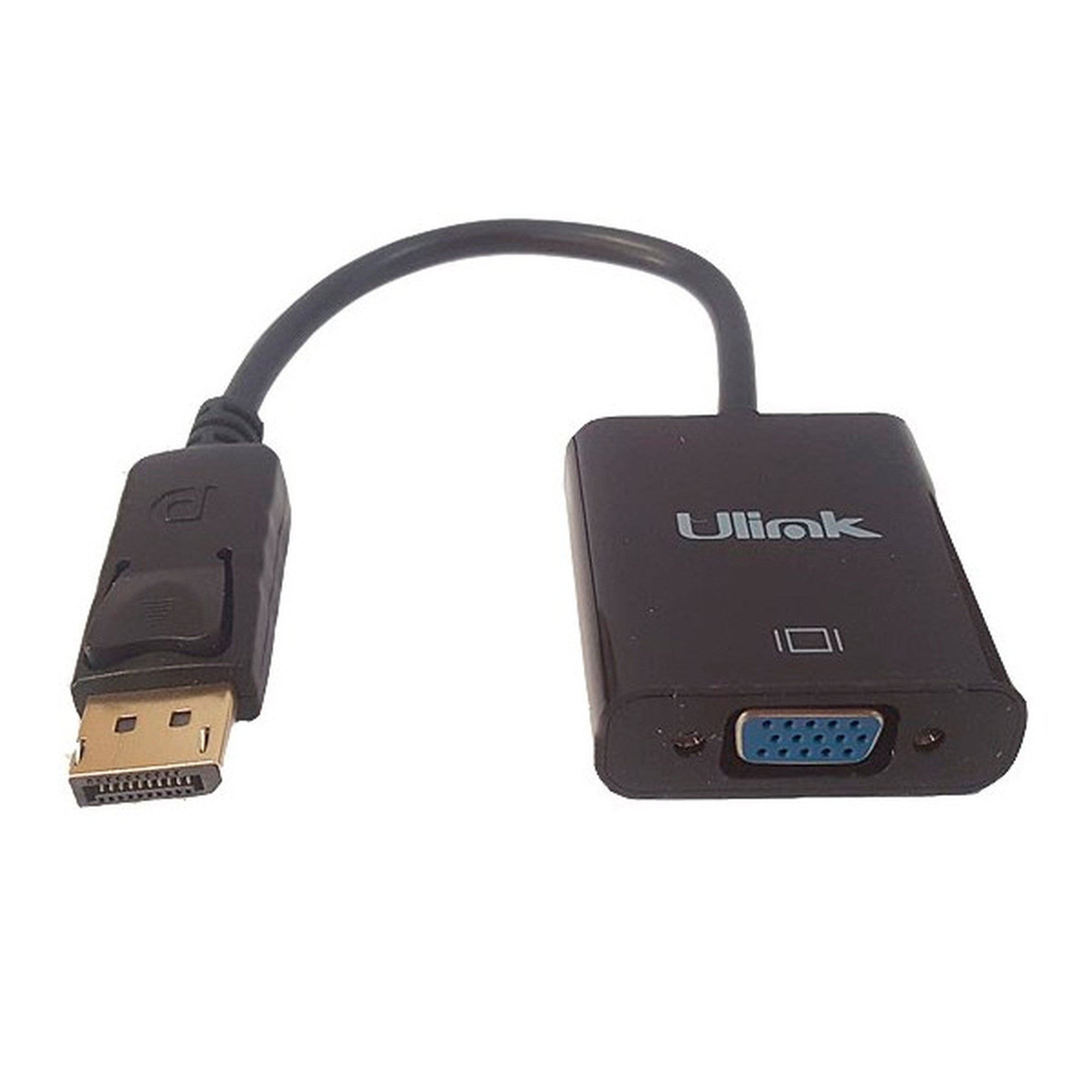 Adaptador Display Port Macho A VGA Hembra Ulink - adaptador video