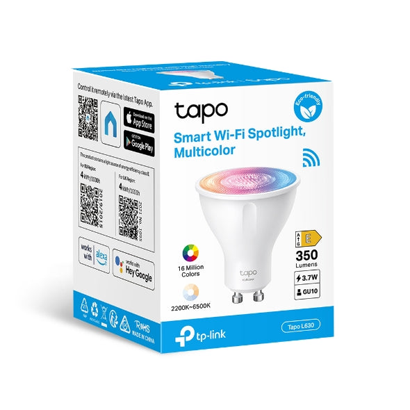 Foco Ampolleta WIFI Inteligente Multicolor GU10 Tapo L630
