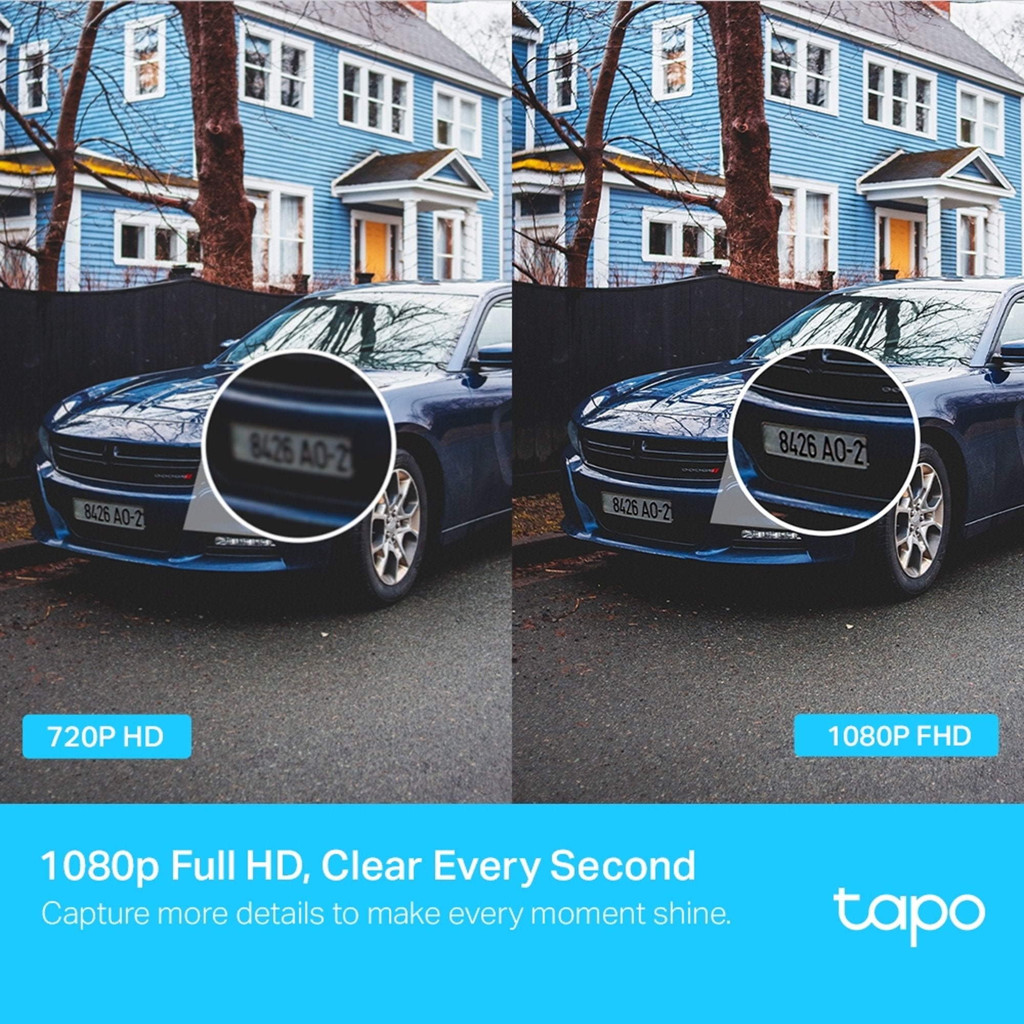 Camara Wifi de Seguridad Motorizada para Exterior Tapo C500 - tapo c500