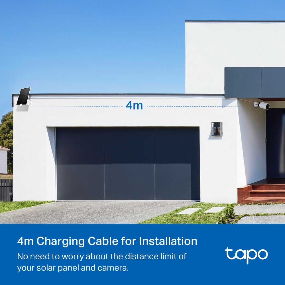 Panel Solar para Cámaras de Seguridad Tapo A200