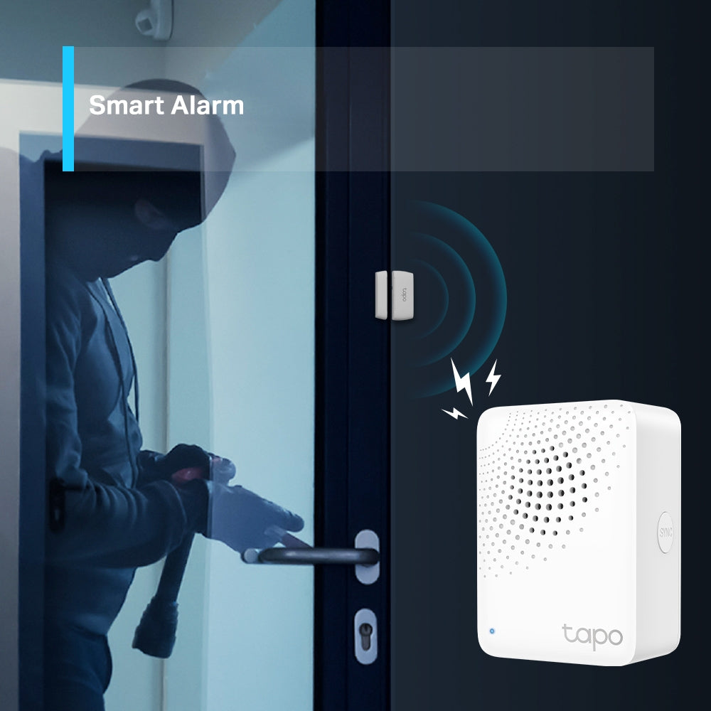 Smart Hub IoT con Alarma Tapo H100