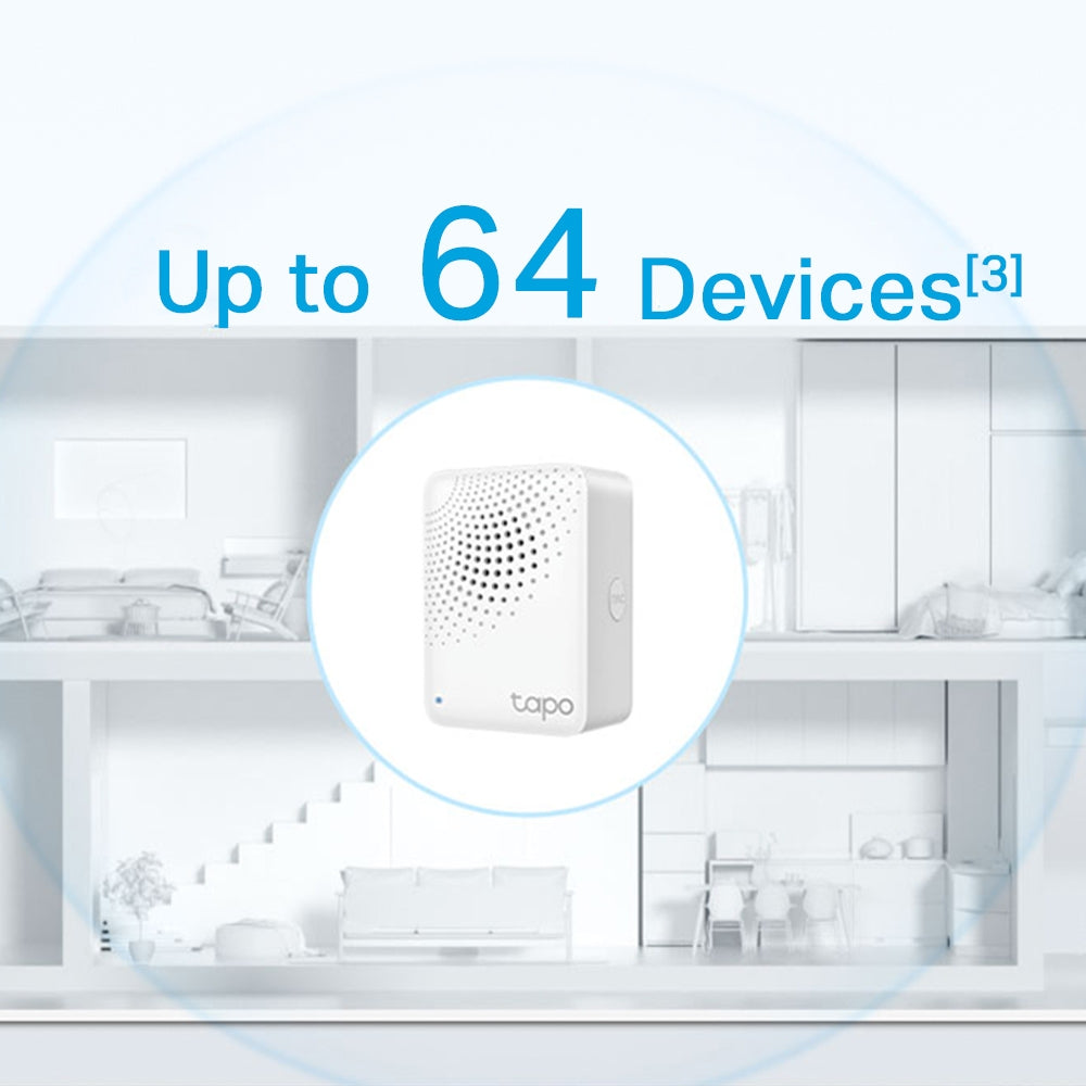 Smart Hub IoT con Alarma Tapo H100