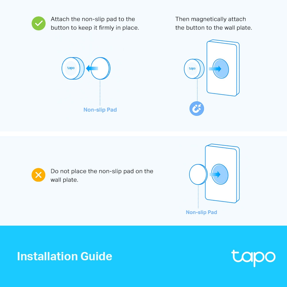 Dimmer Interruptor de atenuación remoto Smart Tapo S200D