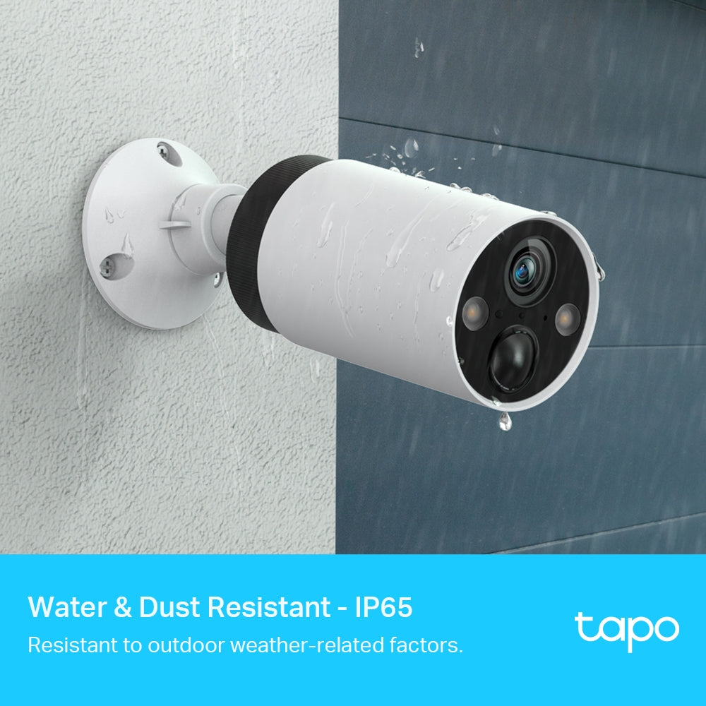 2 Cámaras WiFi Exterior Inteligente con Batería Tapo C420S2