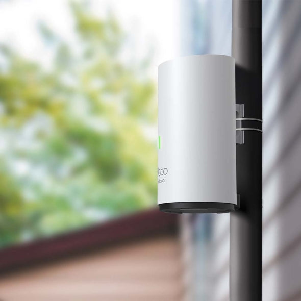 Router Repetidor Deco X50-Outdoor Wi-Fi 6 Mesh AI para exter Cable