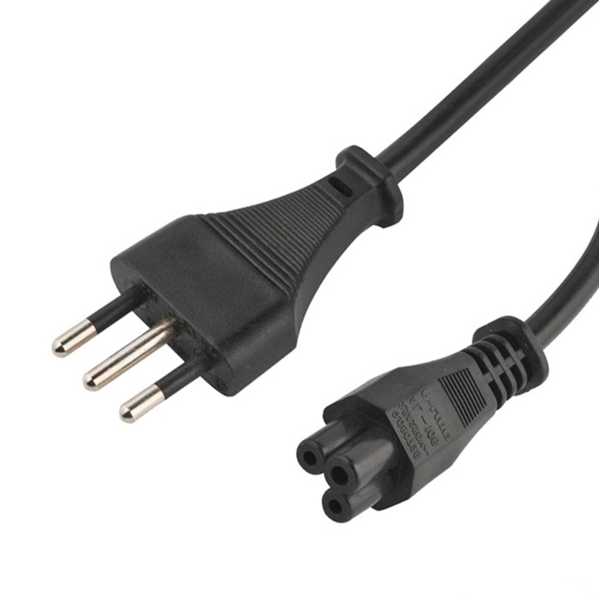 Cable de Poder Tipo Trebol de 1,5Mts - cable poder