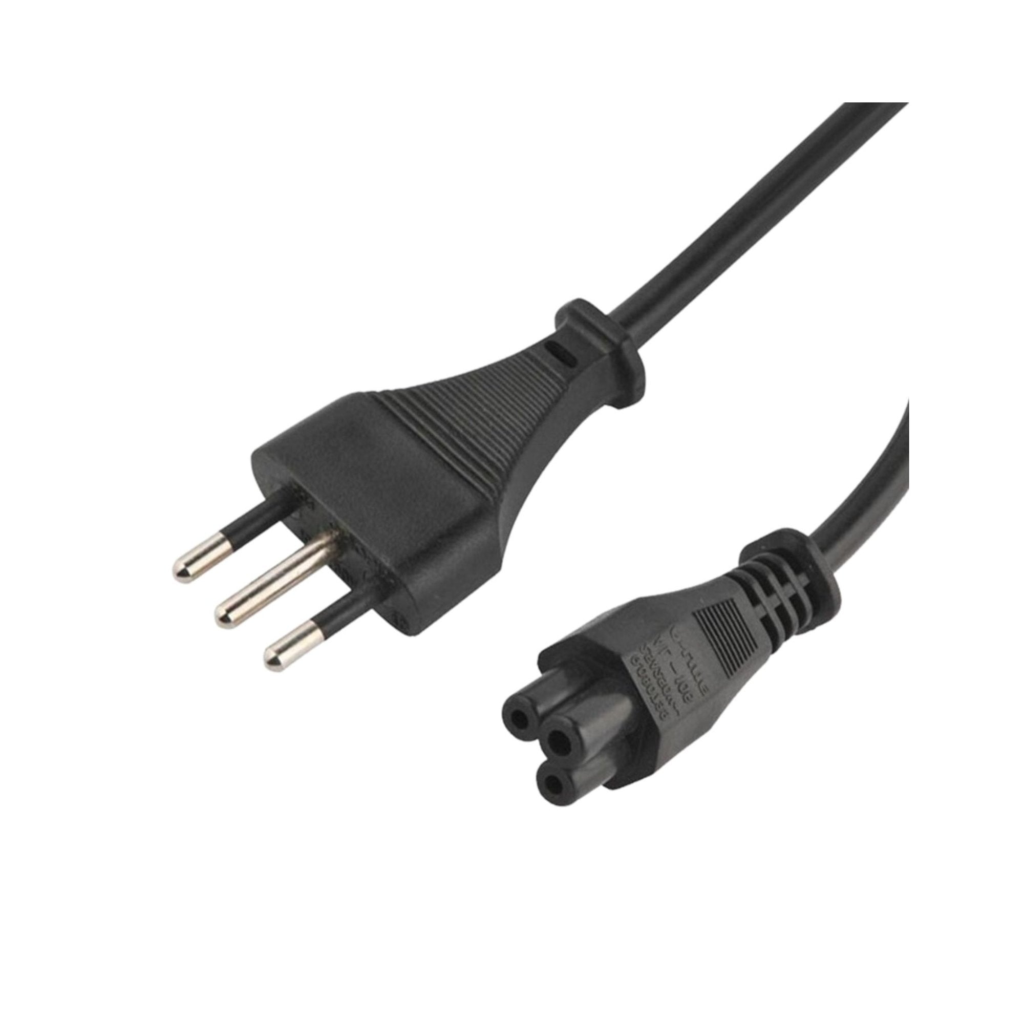 Cable de Poder Tipo Trebol de 1,5Mts - cable poder