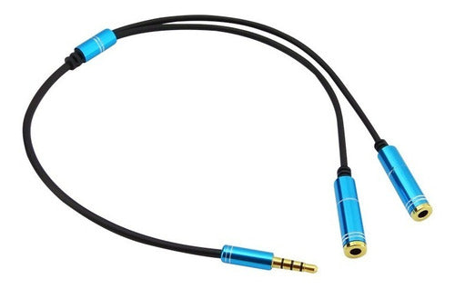 Adaptador De Audifonos Duplicador 1 X 2 Salidas - producto adaptador