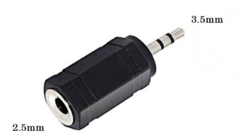 Adaptador De Audio Plug 2.5mm A 3.5mm - producto adaptador
