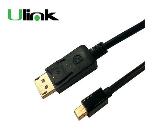 Cable Mini Display Port Macho A Display Macho De 1,8 Mts 4k - cable permite