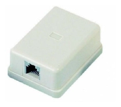 Roseta Rj45 Cat5e / Incluye Modulo Ulink Por 25 Unidades - roseta simple