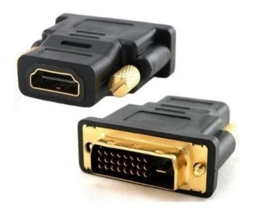 Adaptador DVI-D 24+1 a HDMI - adaptador dual