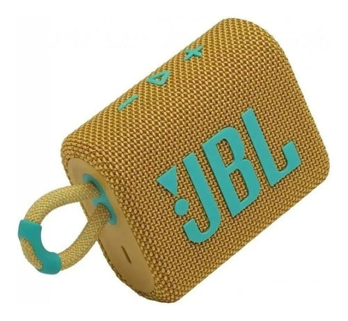 Parlante Jbl Go 3 Portátil Con Bluetooth Waterproof Yellow - ofrece sonido