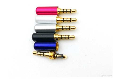 Conector Plug 3.5mm 3 Líneas Para Soldar / Calidad - quiere algún