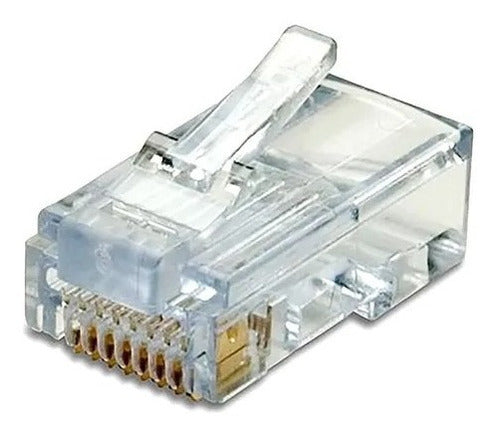 Conector Rj45 Cat6 100 Unidades Ulink - bolsa conectores