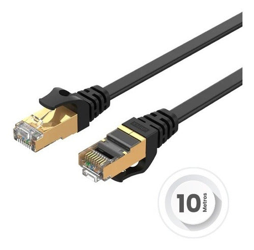 Cable De Red Cat7 / Patch Cord Cat7 10m - cable permite