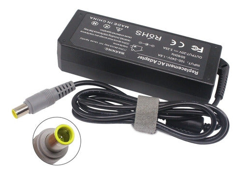 Cargador Para Notebook Lenovo 20v / 3.25a 7.9 X 5.5mm - compatible notebook
