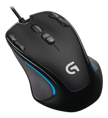 Mouse Gamer Logitech G Series G300s Negro - logitech diseña