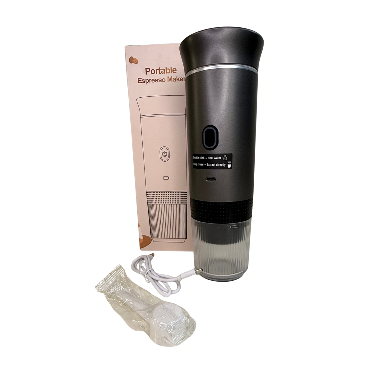 Cafetera Portátil Espresso Maker 3 en 1 Recargable