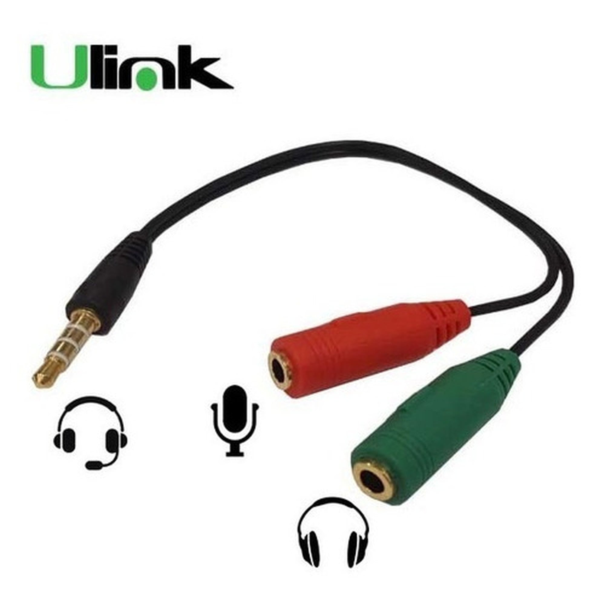 Adaptador Audífono Y Micrófono A Un Plug 3.5mm - ideal aquellos