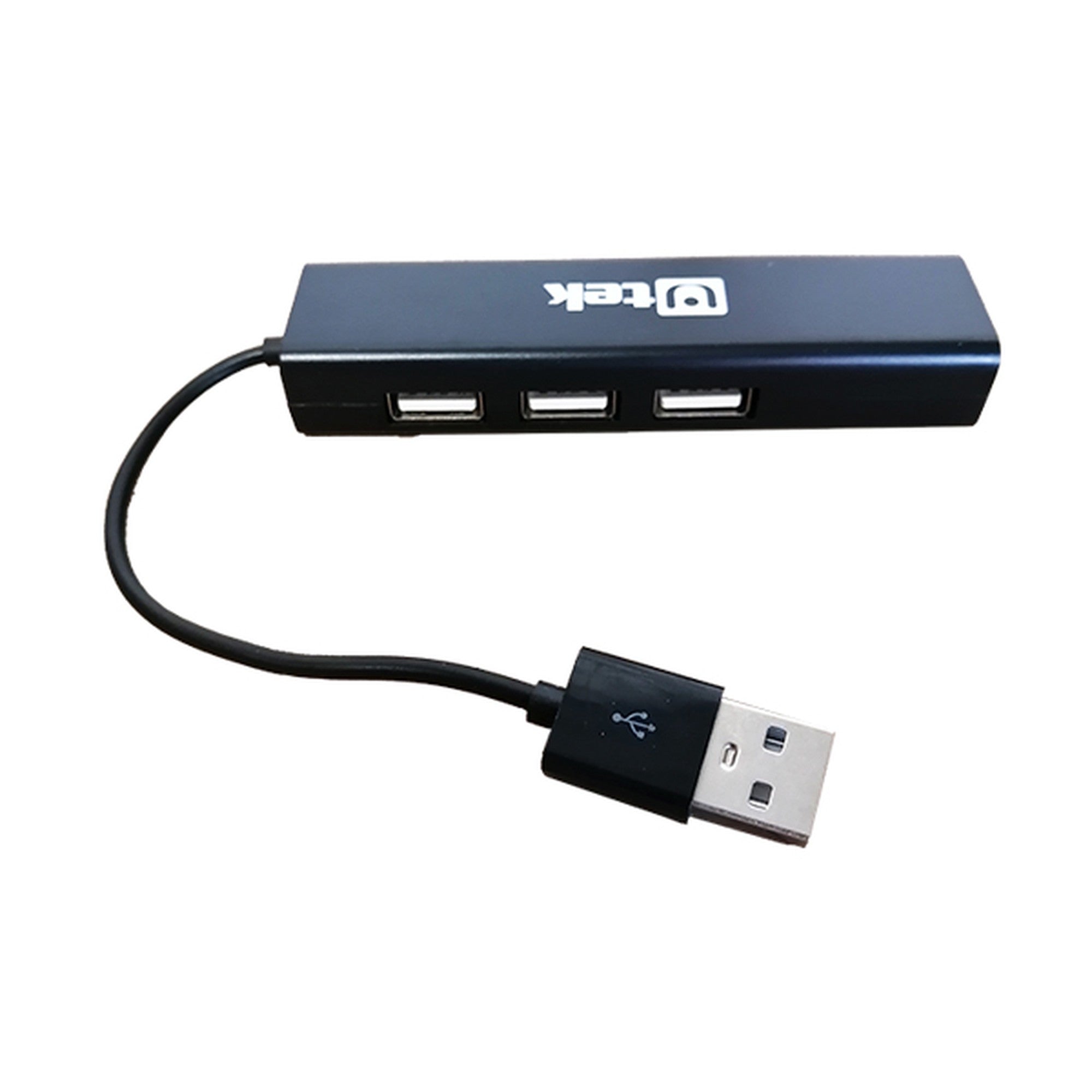 Adaptador USB 2.0 a RJ45 con Hub 3 Puertos LAN Ethernet