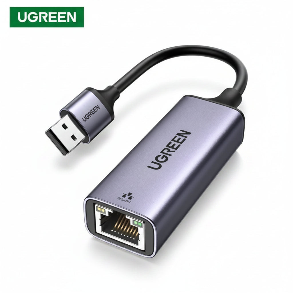 Adaptador USB 3.0 a Ethernet Gigabit Ugreen CM209 Metal