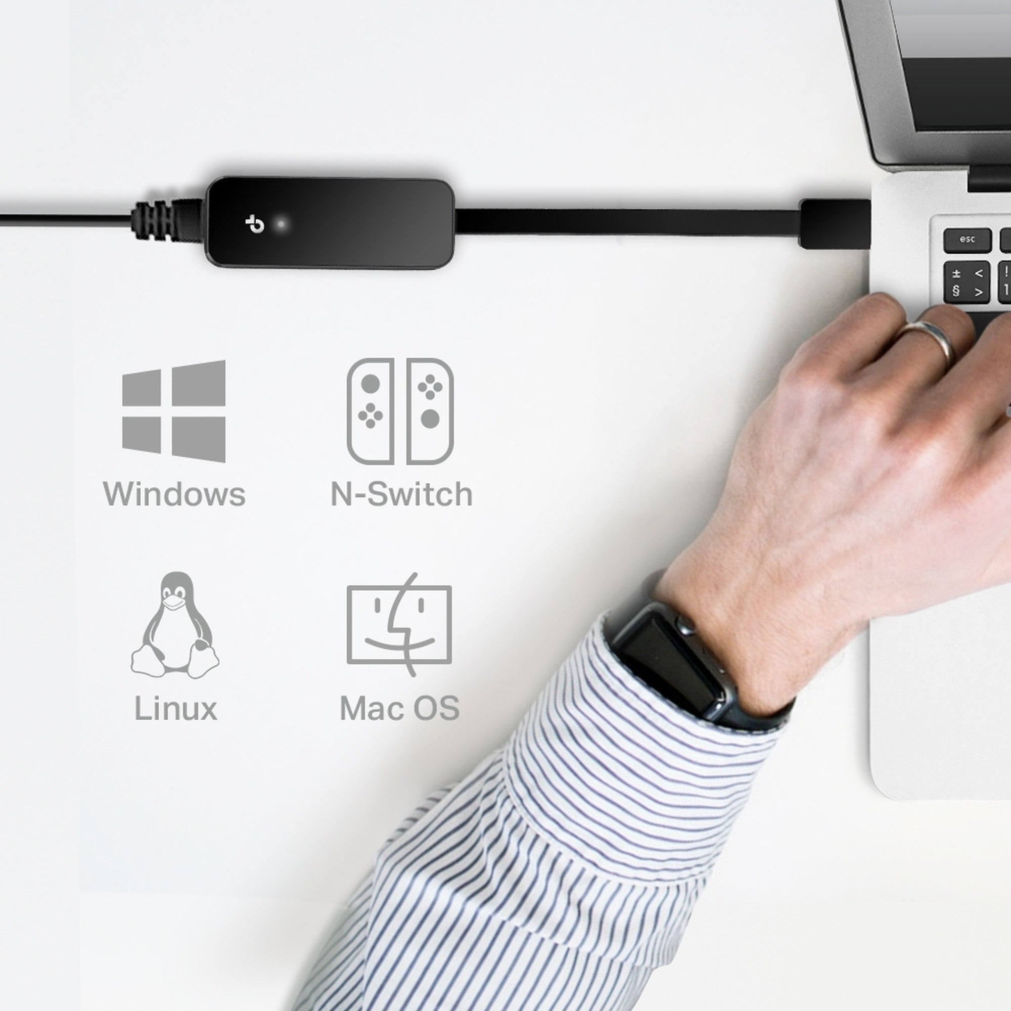 Adaptador USB 3.0 a Rj45 Red Gigabit UE306