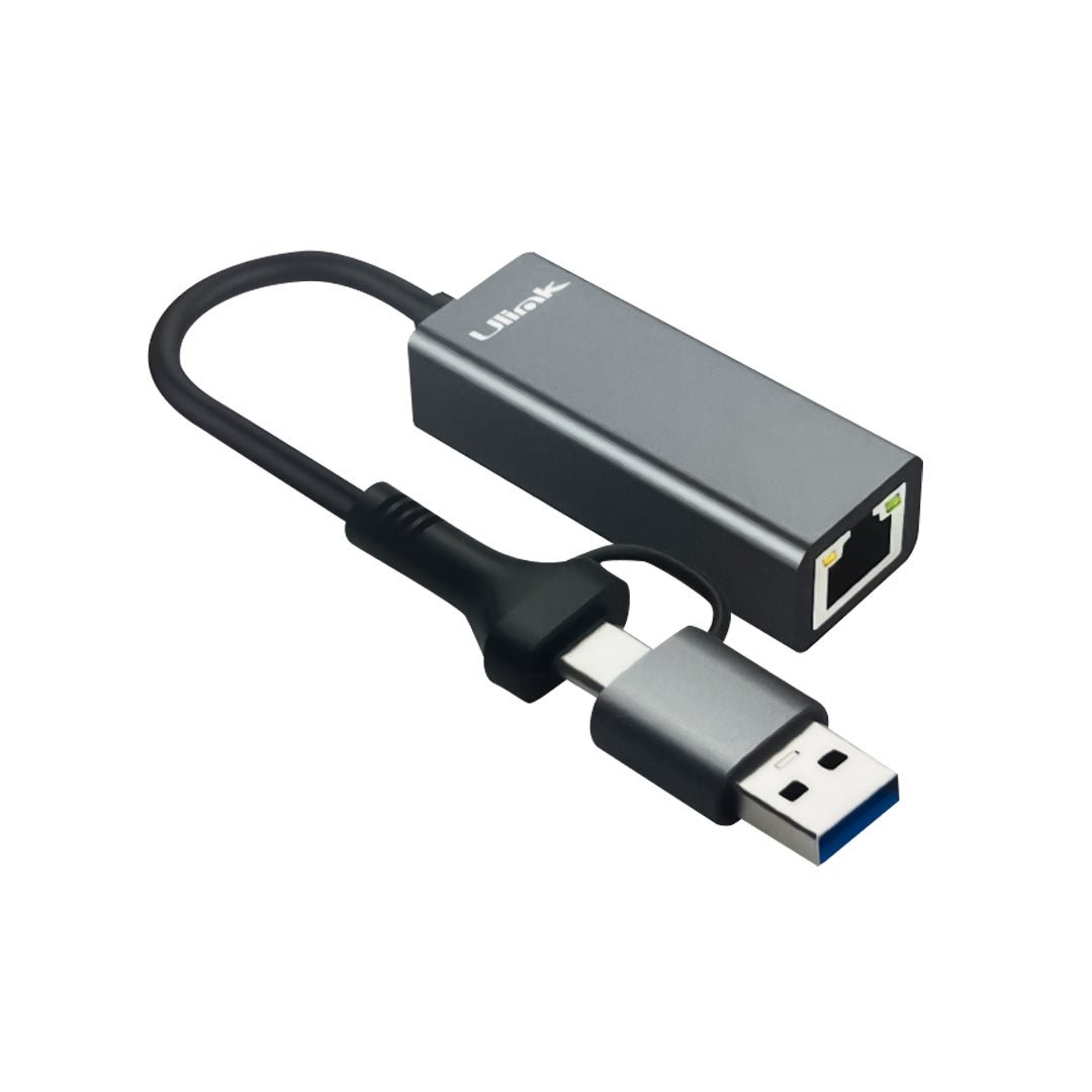 Adaptador USB C A a Gigabit Ethernet RJ45 PC UL-GBUSBCA